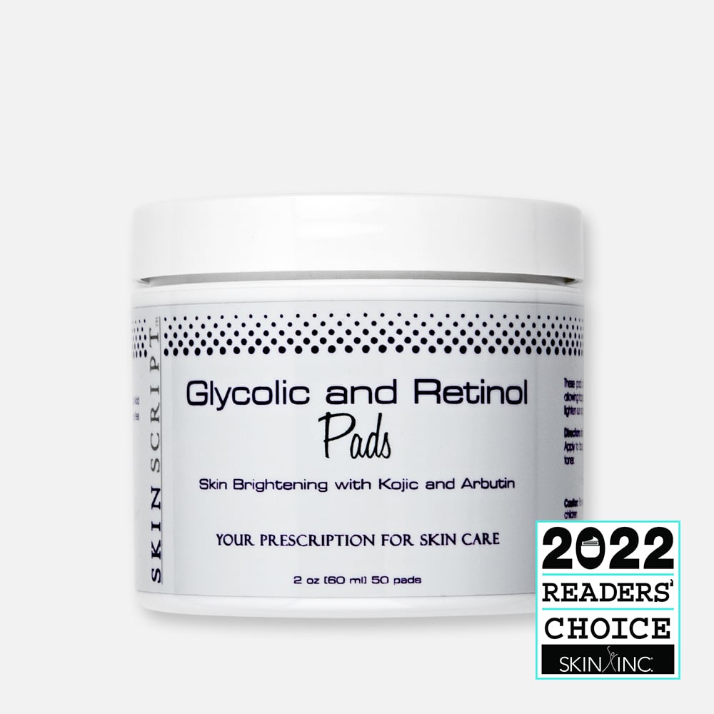 Skin Script Glycolic And Retinol Pads