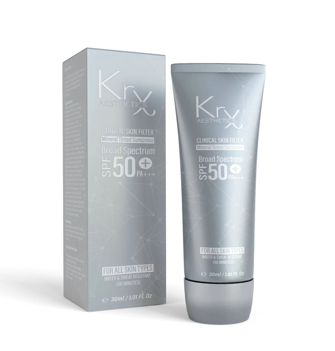 KrX Skin Filter Tinted Sunscreen SPF 50 PA+++